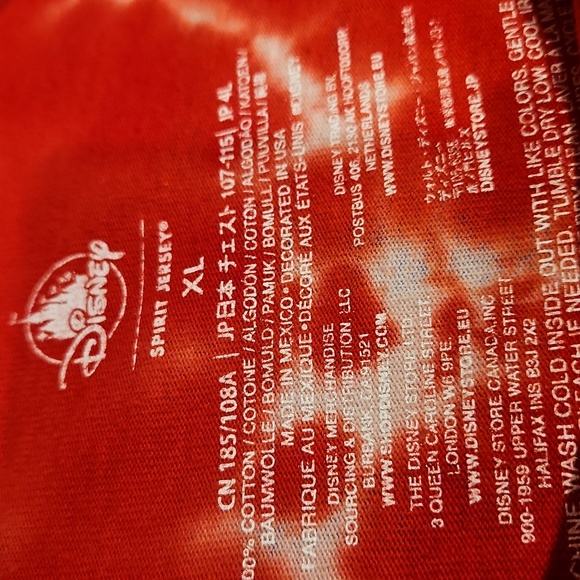 Disney Spirit Jersey FUN IN THE USA, Size XL - Picture 6 of 11